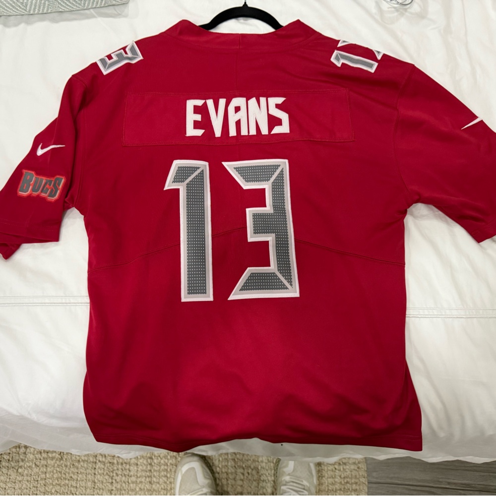 Mike Evans Tampa Bay Buccaneers Jersey Bucs Color Rush Sewn NFL Rare Throwback - Picture 2 of 2
